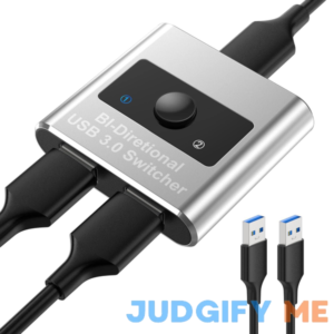 USB 3.0 Switch Selector Bi-Directional USB Switch 2 in 1 Out / 1 in 2 Out