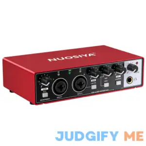 USB Audio Interface for PC Computer Recording Music
