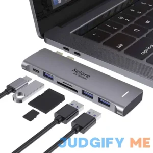 USB C Adapter for MacBook Pro/MacBook Air M1 M2 M3 2021 2020 2019 13" 15" 16