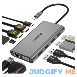 USB C Docking Station Dual Monitor 11 in 1 USB C Hub Triple Display