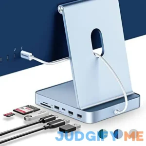 USB C Hub for iMac 24 inch 2021/2023 Minisopuru USB Hub Adapter Support M.2 NVMe SSD