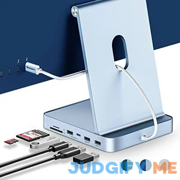 USB C Hub for iMac 24 inch 2021/2023 Minisopuru USB Hub Adapter Support M.2 NVMe SSD USB C Hub for iMac 24 inch 2021/2023 Minisopuru USB Hub Adapter Support M.2 NVMe SSD