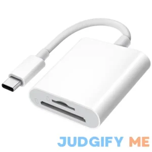 USB C SD Card Reader for iPhone 15/iPad/MacBook/Mac