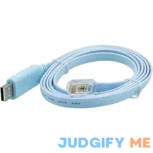 USB Cisco Console Cable USB to RJ45 Console Cable Compatible with Routers/Switch/Windows 7