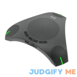 USB Speakerphone with Dual Hub - Conference Room Omnidirectional Microphone and Speaker