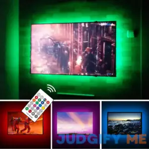 USB TV Backlight Kit for 70 75 80 82 inches Smart TV Monitor HDTV Work Space Decor