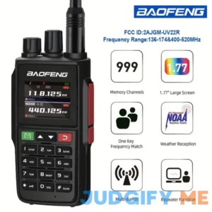 UV22 High-power Walkie-talkie Long-distance Dual-band Dual-watch Handheld touch Frequency Matching Intercom Hotel Outdoor Self-driving Handheld