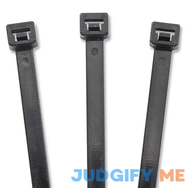 Uline Black UV Stabilized Nylon Cable Ties Uline Black UV Stabilized Nylon Cable Ties