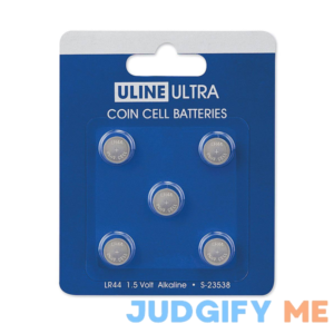 Uline Ultra LR44 Coin Cell Batteries
