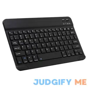 Ultra-slim Bluetooth Keyboard Portable Mini Wireless Keyboard Rechargeable for Apple iPad iPhone Samsung Tablet Phone Smartphone iOS Android Windows