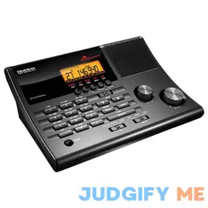 Uniden 500 Channel Clock Radio Scanner with Weather Alert BC365CRS