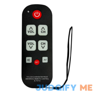 Universal Big Button TV Remote for Seniors