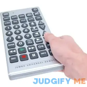 Universal Jumbo Smart Remote Control for Tv Vcr Cable Dvd Satellite
