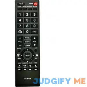 Universal Remote Control for Toshiba TVs Replacement Remote for All Toshiba LCD LED 3D HDTV 4K UHD Smart TV Remotes