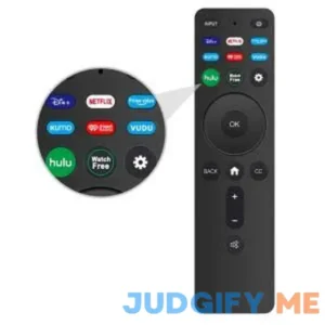 Universal Remote Xrt260 Replacement for All Vizio Smart Tvs with Shortcut Buttons Disney
