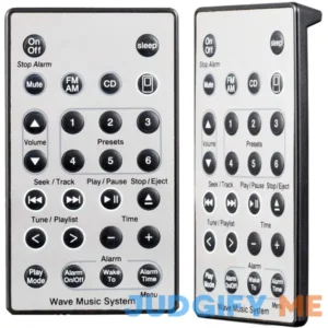 Universal Replacement Remote Control for Bose