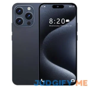 Unlocked Android Phone I15 ProMax 5G Android 13 Cell Phone with Dynamic Island Titanium 8GB+256GB Mobile Phones 6.8“ HD Screen 108MP+24MP Camera