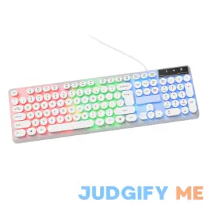 Unlocked Lvl Wired Led Round Key Gaming Keyboard