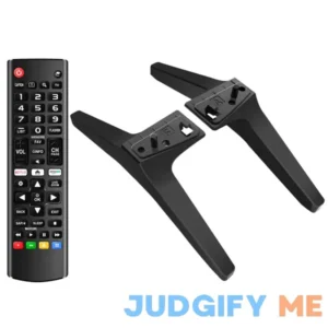 Updated Version TV Stand for LG TV Legs with Remote for 49 50 55 Inch TV