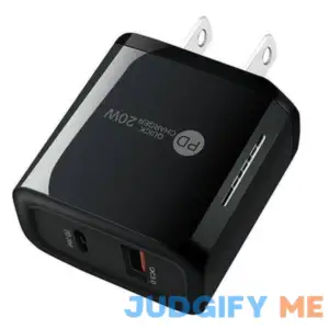 Usb C Wall Charger Block 20w Dual Port PD Power Delivery Fast Type C Charging Block Plug Adapter for iPhone 11/12/13/14/Pro Max