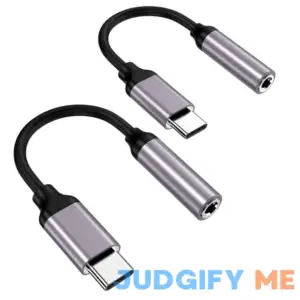 Usb Type C to 3.5mm Female Headphone Jack Adapter Usb C to Aux Audio Dongle Cable Cord Compatible with Pixel 4 3 2 Xl