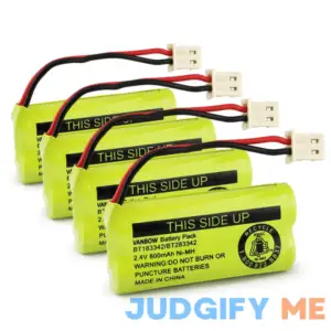 VANBOW BT183342BT283342 24V 800mAh Ni-MH Battery Pack compatible with AT&T VTech cordless Phone Batteries BT166342BT266342 BT162342BT2