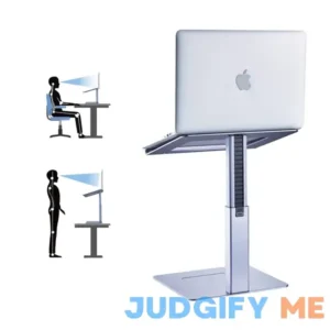 VECOFO DJ Laptop Stand Adjustable Height Laptop Raised Stand for for Desk