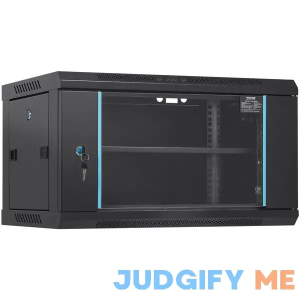 VEVOR 6U Wall Mount Network Server Cabinet 15.5'' Deep Server Rack Cabinet Enclosure VEVOR 6U Wall Mount Network Server Cabinet 15.5'' Deep Server Rack Cabinet Enclosure