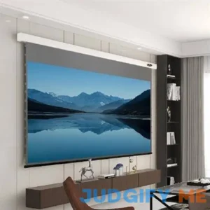 VIVIDSTORM ALR Slimline Motorized Tension Obsidian Long Throw ALR Projector screen