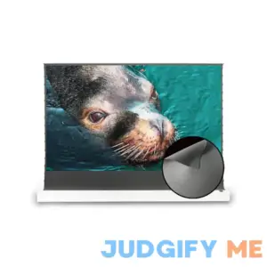 VIVIDSTORM S ALR Motorized Tension Floor Rising Obsidian Long Throw ALR Projector screen