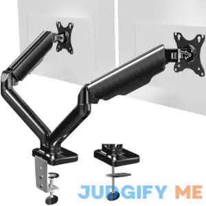 VIVO Dual Monitor Counterbalance Mechanical Spring Desk Mount Stand STAND-V002O