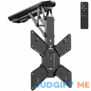 VIVO Electric Motorized Flip Down Pitched Roof Ceiling TV Mount for 23" to 55" Screen