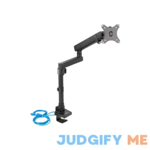 VIVO Premium Aluminum Full Motion Single Arm Monitor Desk Mount Stand