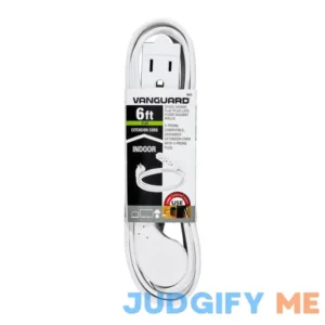 Vanguard 6 ft. x 16/3 Gauge 3 Outlet Flat Plug Indoor Power Strip