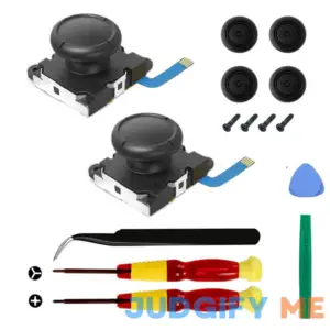 Veanic 2-Pack Replacement Joystick Analog Thumb Stick Repair Kit for Nintendo Switch/Switch OLED Model/Switch Lite Joy-Con Controller