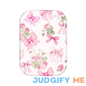 Velvet Caviar Posie Pink Bow MagSafe Battery Power Pack