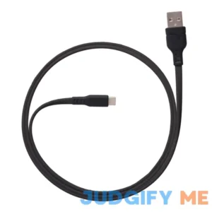 Ventev Chargesync Flat USB A to USB C Cable 3.3ft