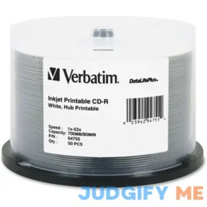 Verbatim CD-R 700MB 52X DataLifePlus Printable