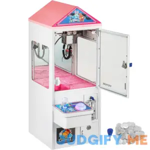 Vevor 110v Mini Claw Crane Machine Metal Case Bar Candy Toy Catcher Shake-proof