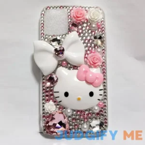 Victor for iPhone 14 13 12 11 KT Cute Cat Phone Case