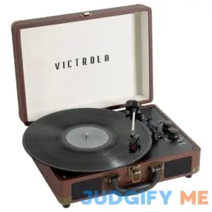 Victrola Bluetooth Suitcase Record Player with 3-Speed Turntable