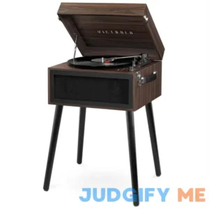 Victrola Liberty Bluetooth Record Player 3-Speed Turntable with Stand