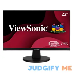 Viewsonic VS2247-MH 22 Inch 1080p Monitor with 75Hz Adaptive Sync Thin Bezels Eye Care Hdmi VGA Inputs for Home and Office