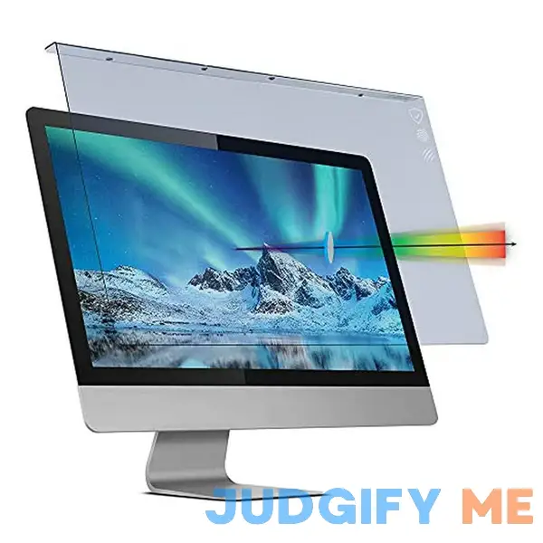 VizoBlueX Anti-Blue Light Filter for Computer Monitor. Blue Light Monitor Screen Protector panel