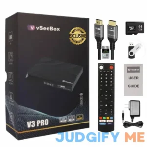 Vsee V3 Pro 2024 Newest Smart Box Android 11 TV Box 4GB RAM 64GB+128GB Storage