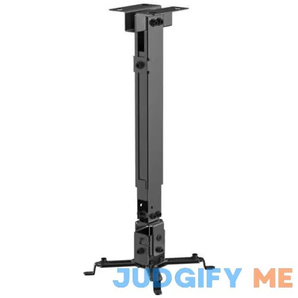 WALI Projector Ceiling or Wall Mount Universal Height Adjustable Mount Holder with Extension Pole for LCD/DLP Projectors WALI Projector Ceiling or Wall Mount Universal Height Adjustable Mount Holder with Extension Pole for LCD/DLP Projectors