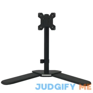 WALI Single Monitor Stand Free Standing Desk Stand with Vesa 75 to 100