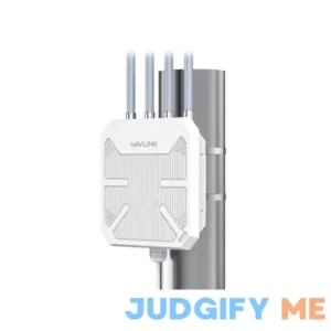 WAVLINK WiFi6 Outdoor WiFi Extender Access Point Dual Band AX3000 2.4G+5G Long Range Outdoor WiFi Mesh Extender with PoE/4x8dBi High-gain Antennas