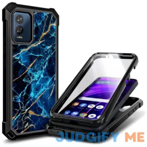 WDHD Designed for BLU View Speed 5G Case with [Built-in Screen Protector]