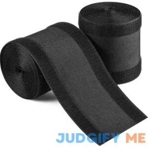 WILLBOND Cable Grip Floor Cable Cover Cords Cable Protector Cable Management Only for Commercial Office Carpet (Black